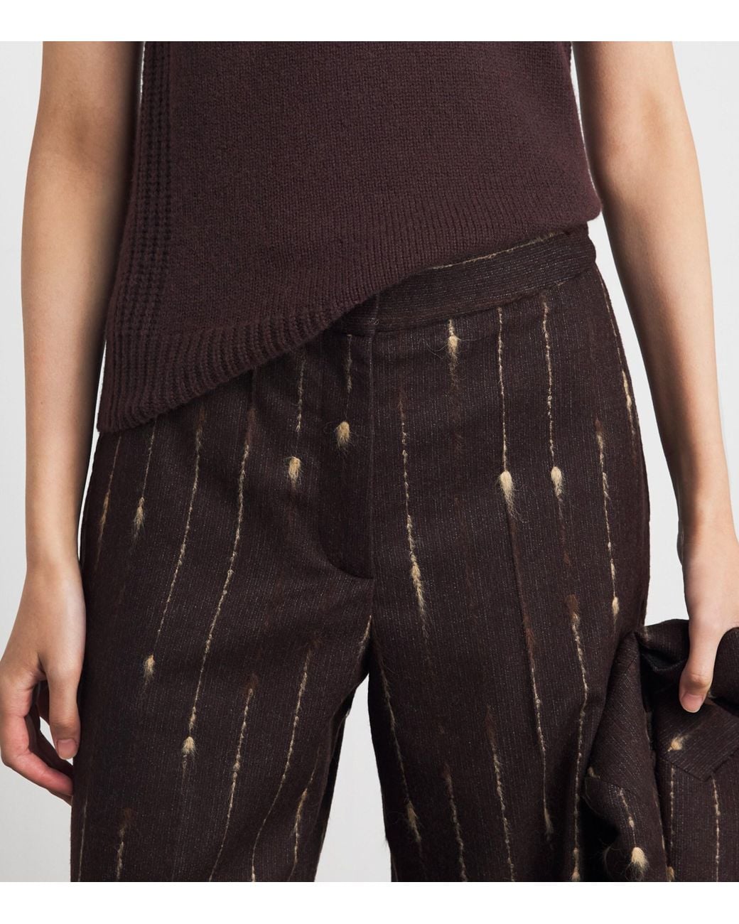 Joseph Brown Cashmere Aba Tank Top
