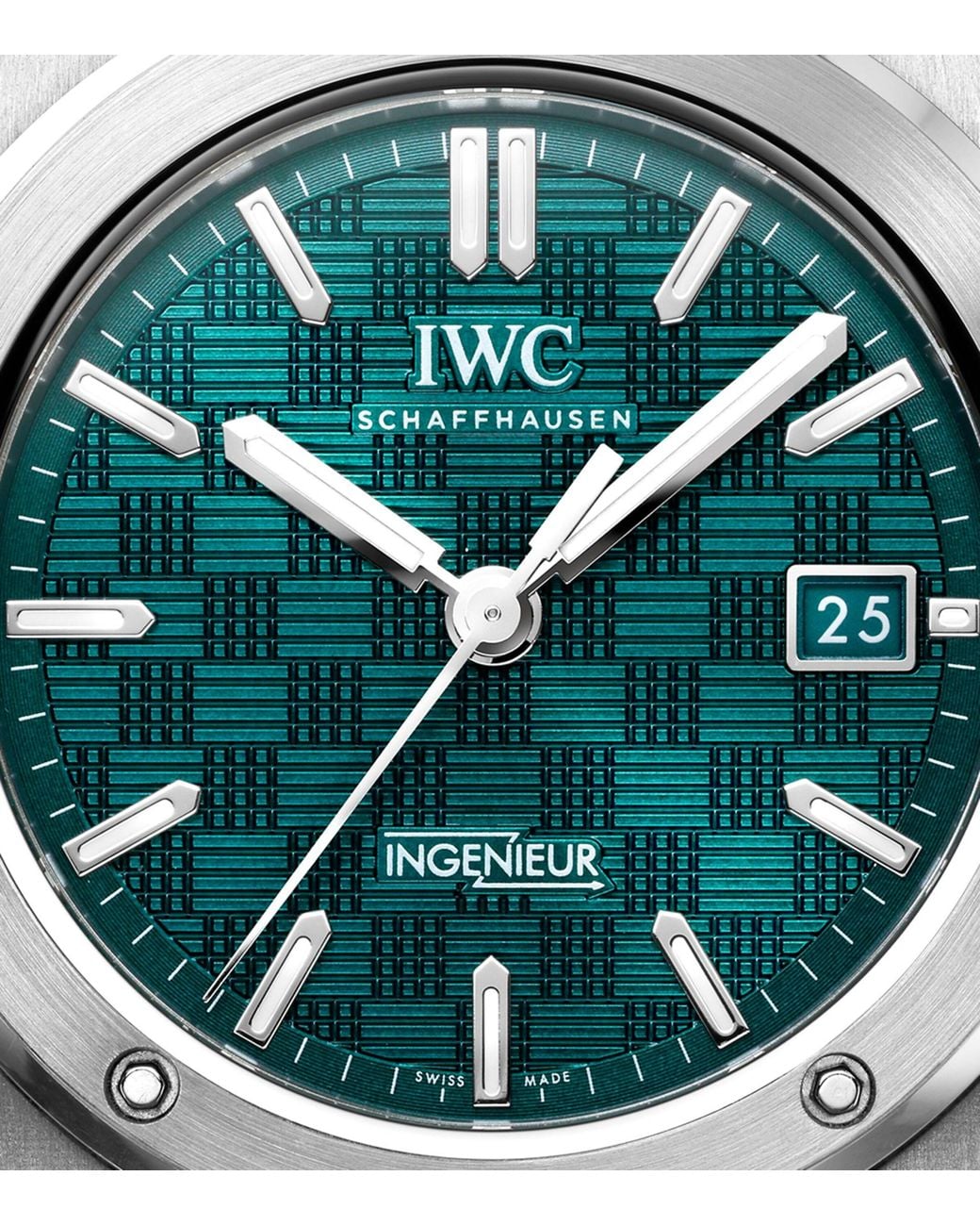 Iwc Gray Stainless Steel Ingenieur Automatic Watch 40mm