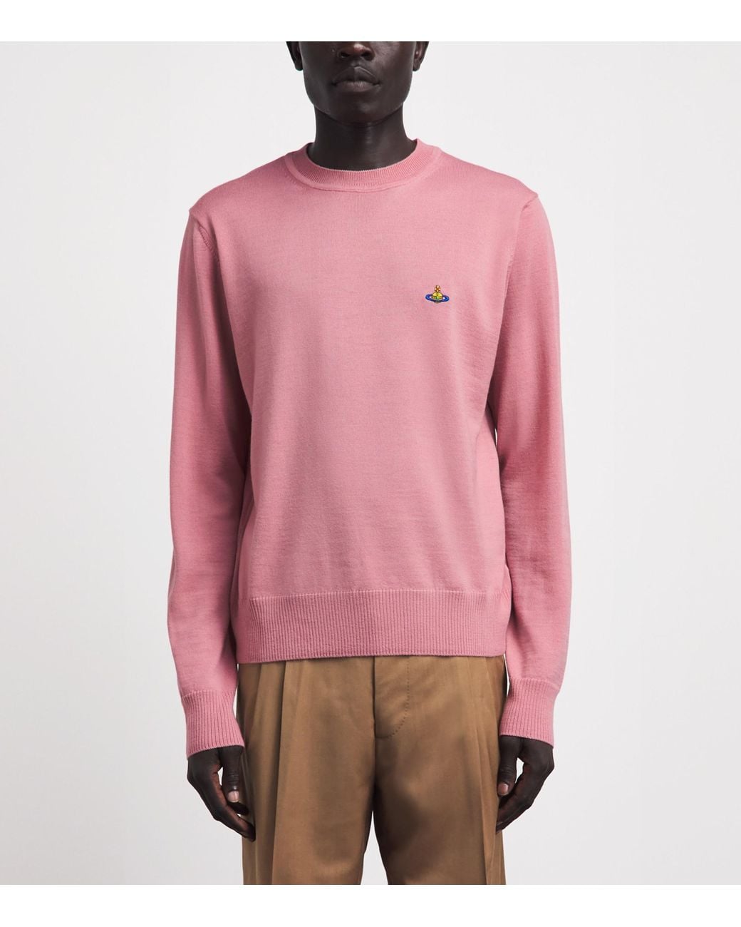 Vivienne Westwood Pink Wool Alex Sweater for men