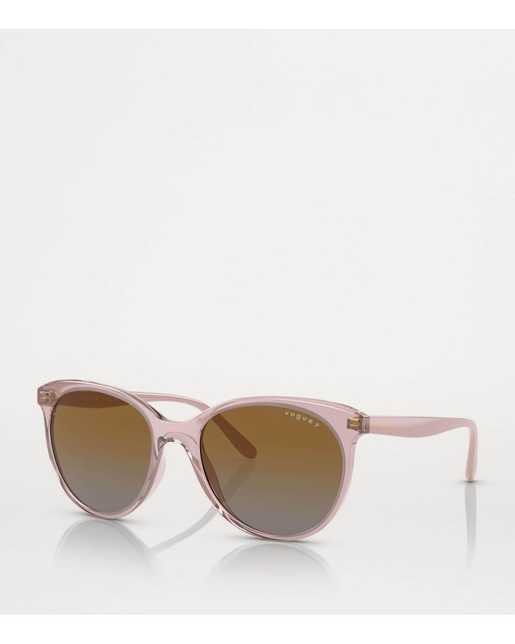 Vogue Brown Acetate Vo5453S Round Sunglasses