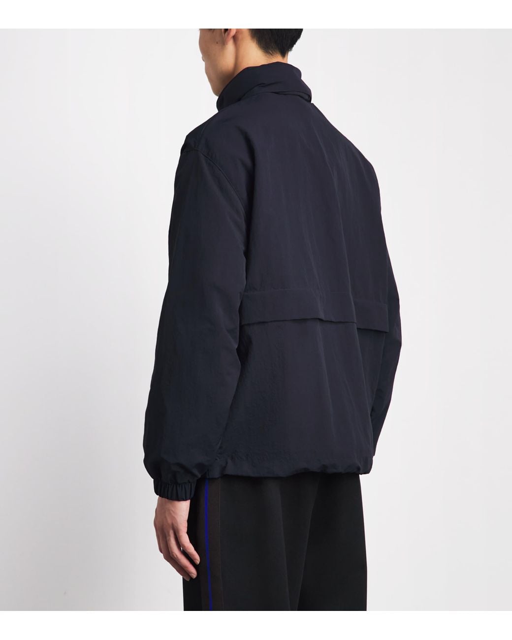 Lacoste Blue Water-Repellent Windbreaker for men