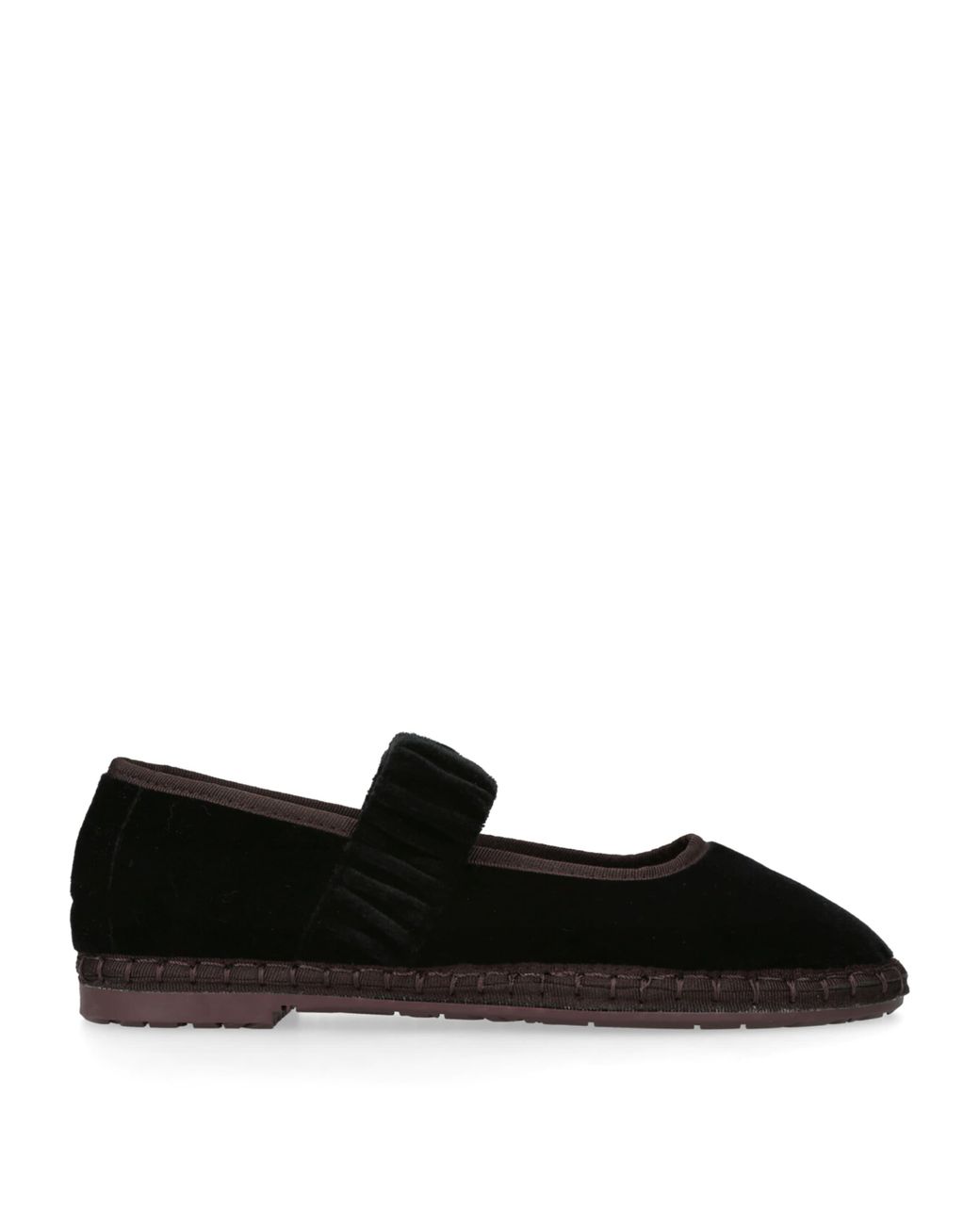 Flabelus Black Velvet Mafalda Espadrilles