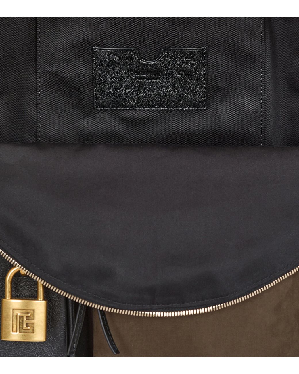 Balmain Brown Pulse Backpack for men