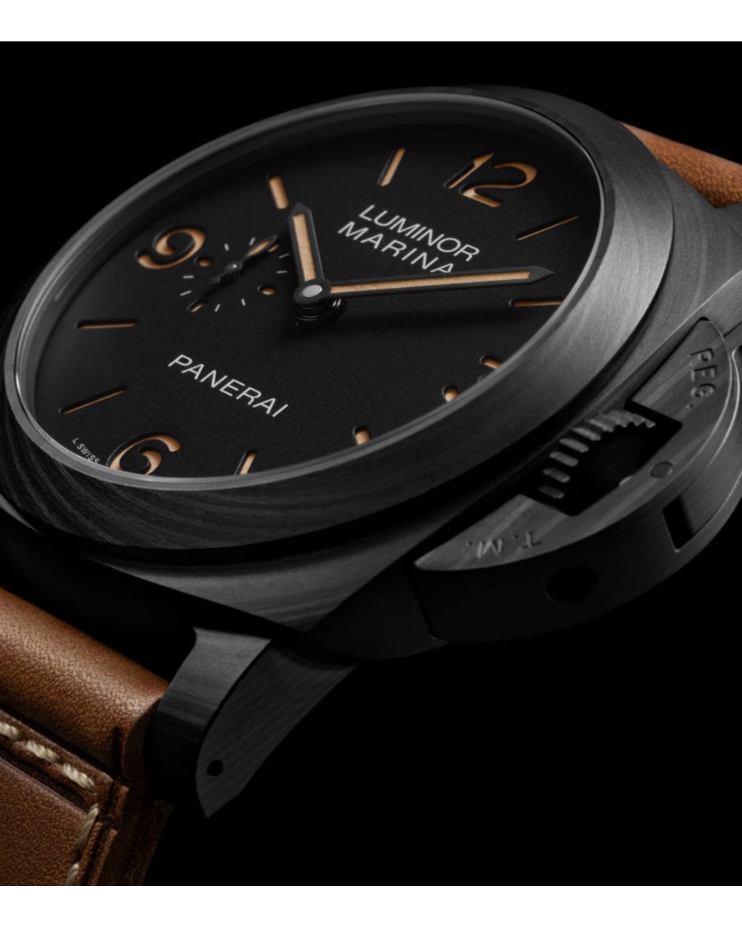 Panerai Black Carbotech Luminor Marina Watch
