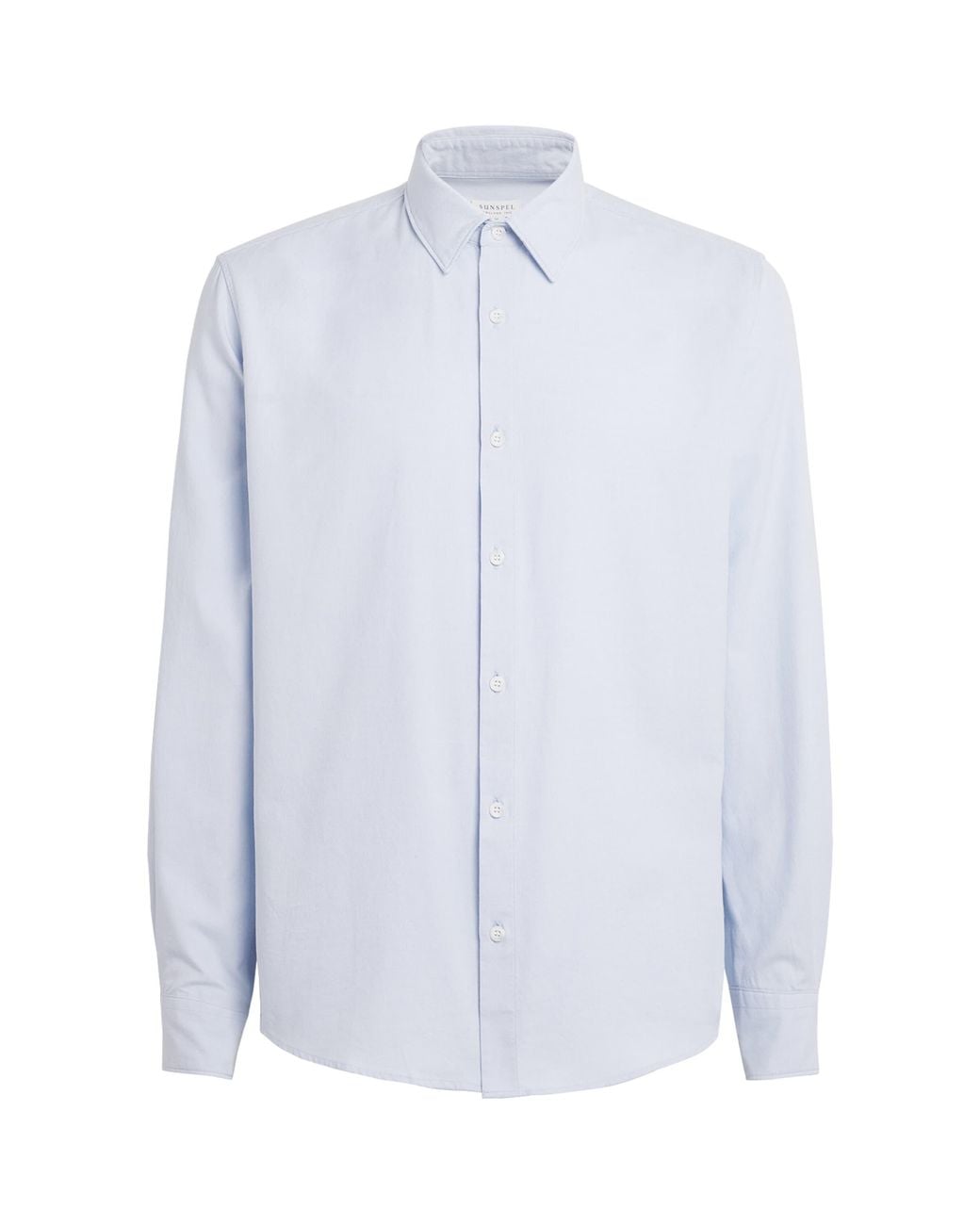 Sunspel White Cotton Oxford Shirt for men