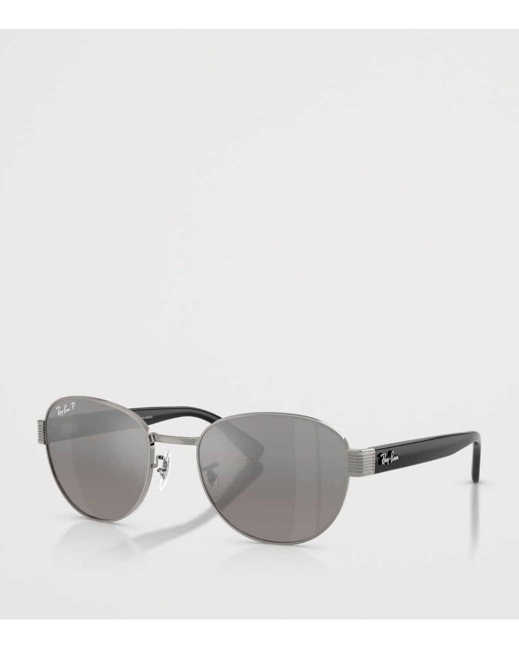 Ray-Ban Gray Rb3766 Polarized+ Lenses Square Sunglasses