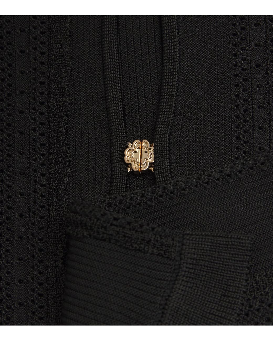 Maje Black Madeline 2-In-1 Tank Top And Cardigan
