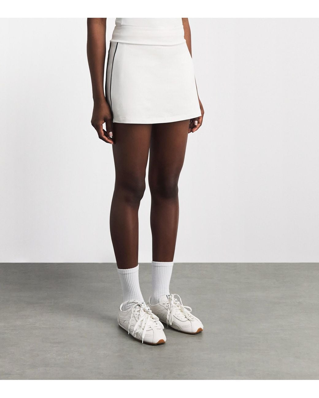 Varley White Tani Skort