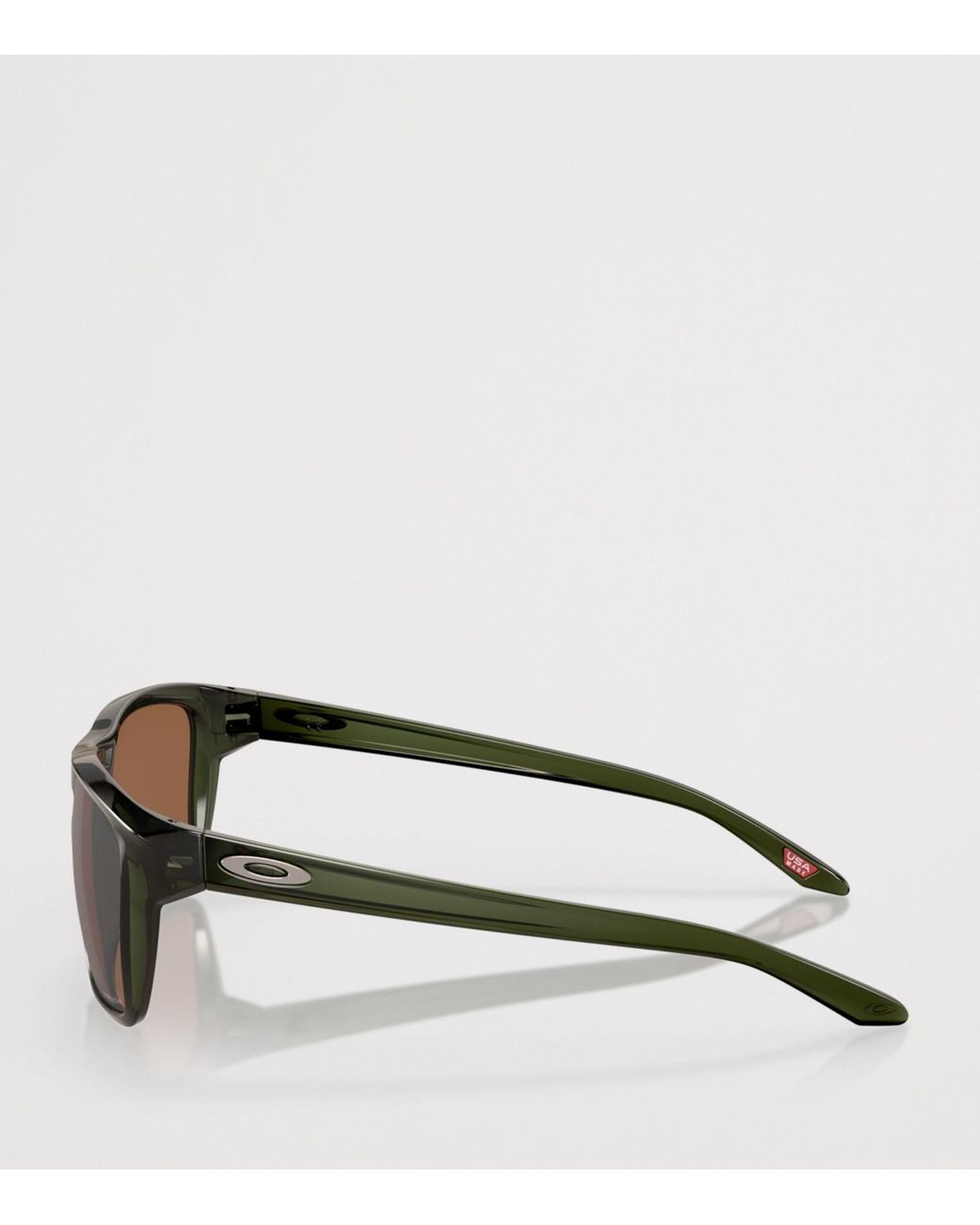 Oakley Brown Sylas Rectangle Sunglasses for men