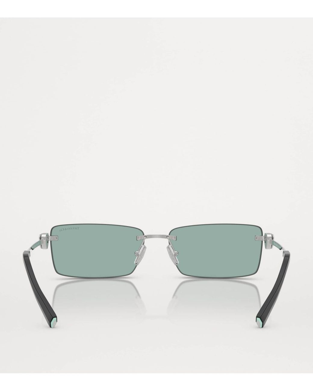 Tiffany & Co Green Metal Sunglasses