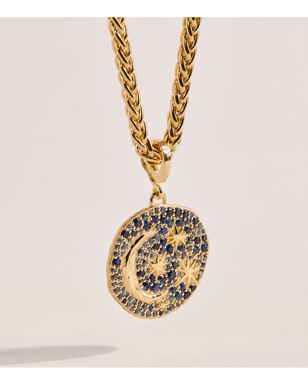 Azlee Blue And Sapphire Cosmic Dreams Coins Charm