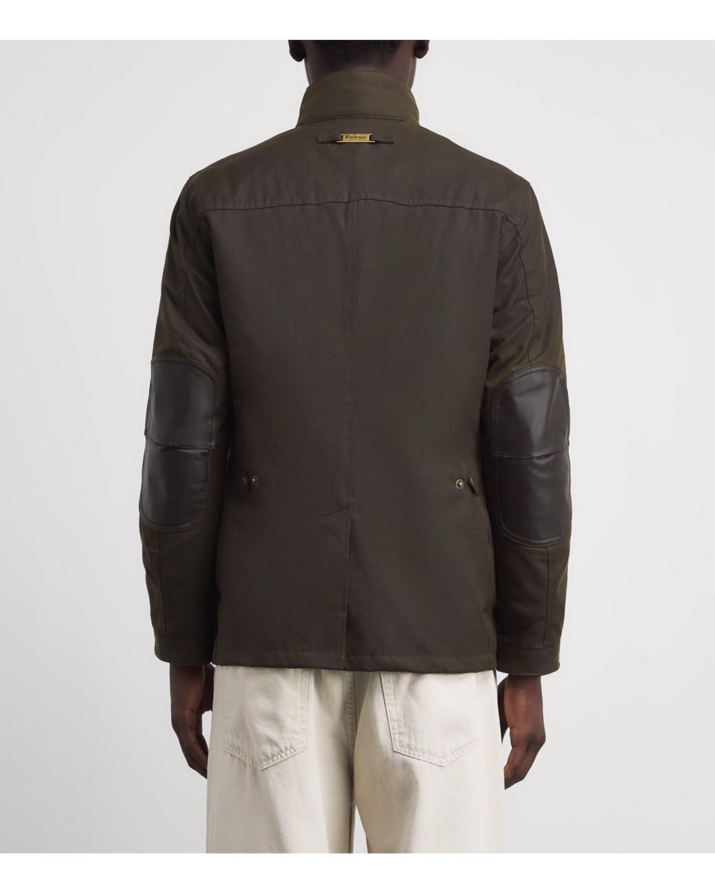 Barbour Brown Ogston Wax Jacket for men