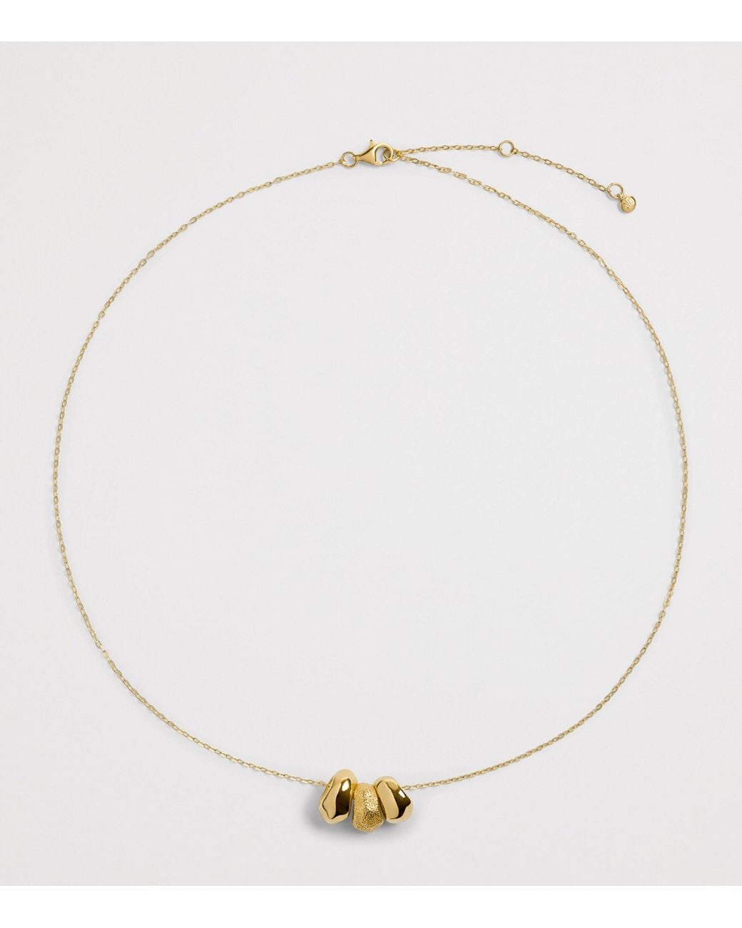Monica Vinader Metallic Vermeil Antica Pendant Neclace