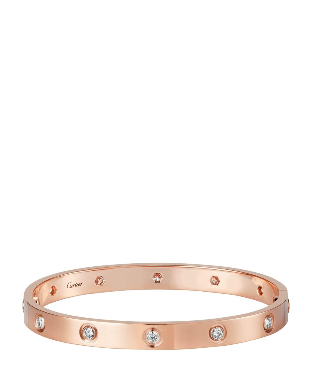 Cartier Natural Love Classic 10-Diamond Bracelet