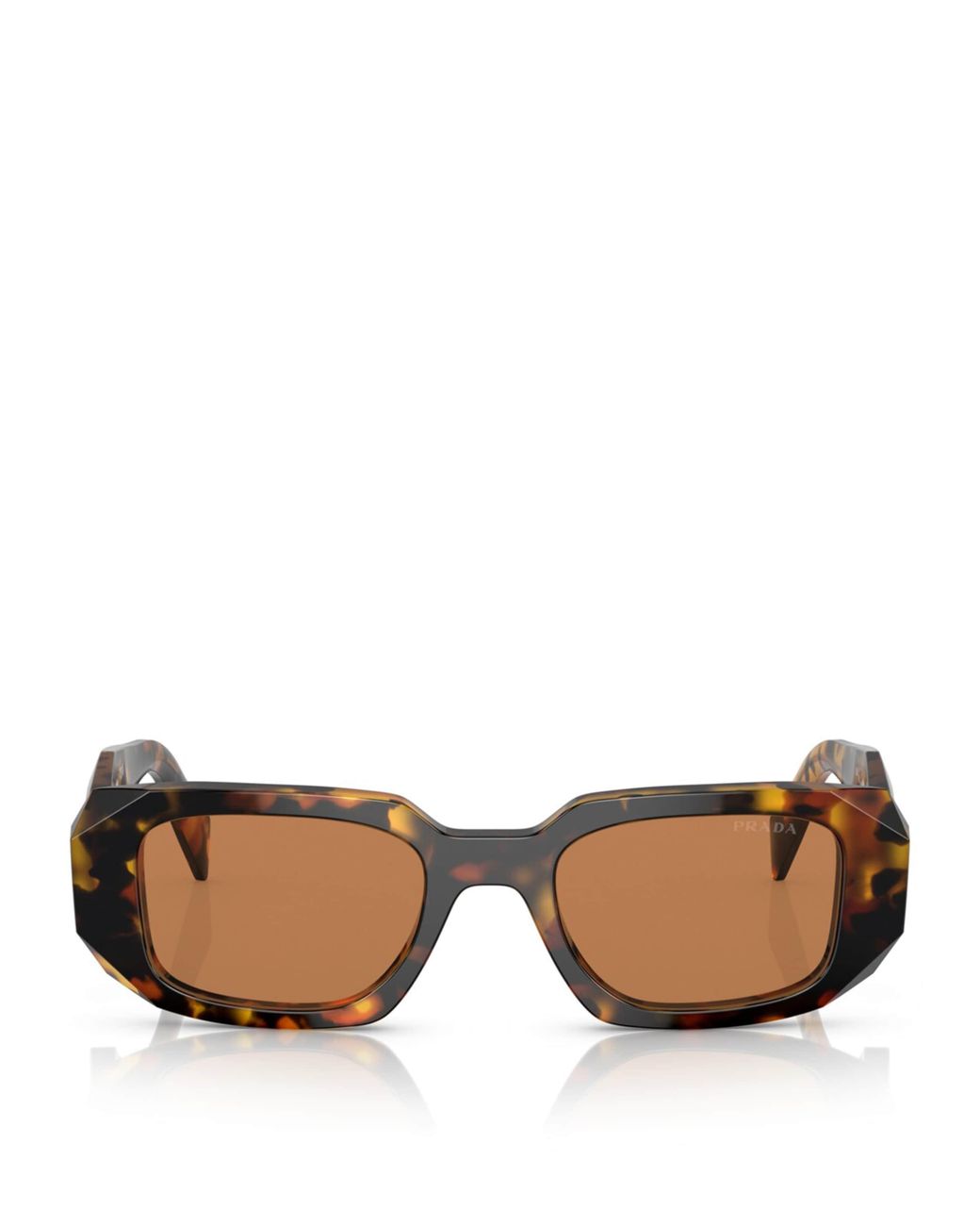 Prada Brown Acetate Pr 17Ws Sunglasses