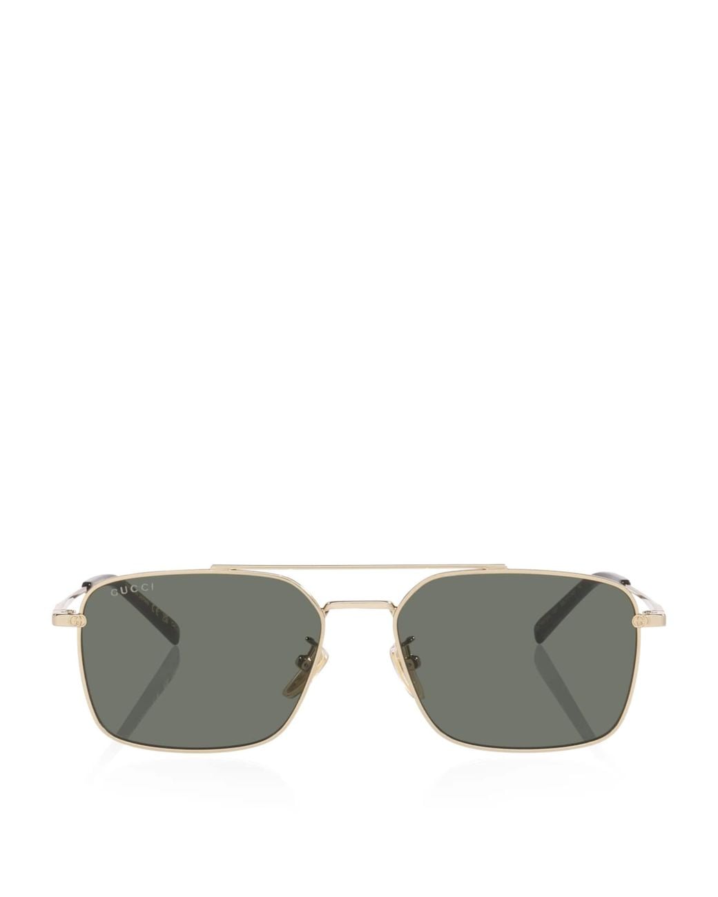 Gucci Gray Metal Gg1957Sa Sunglasses for men