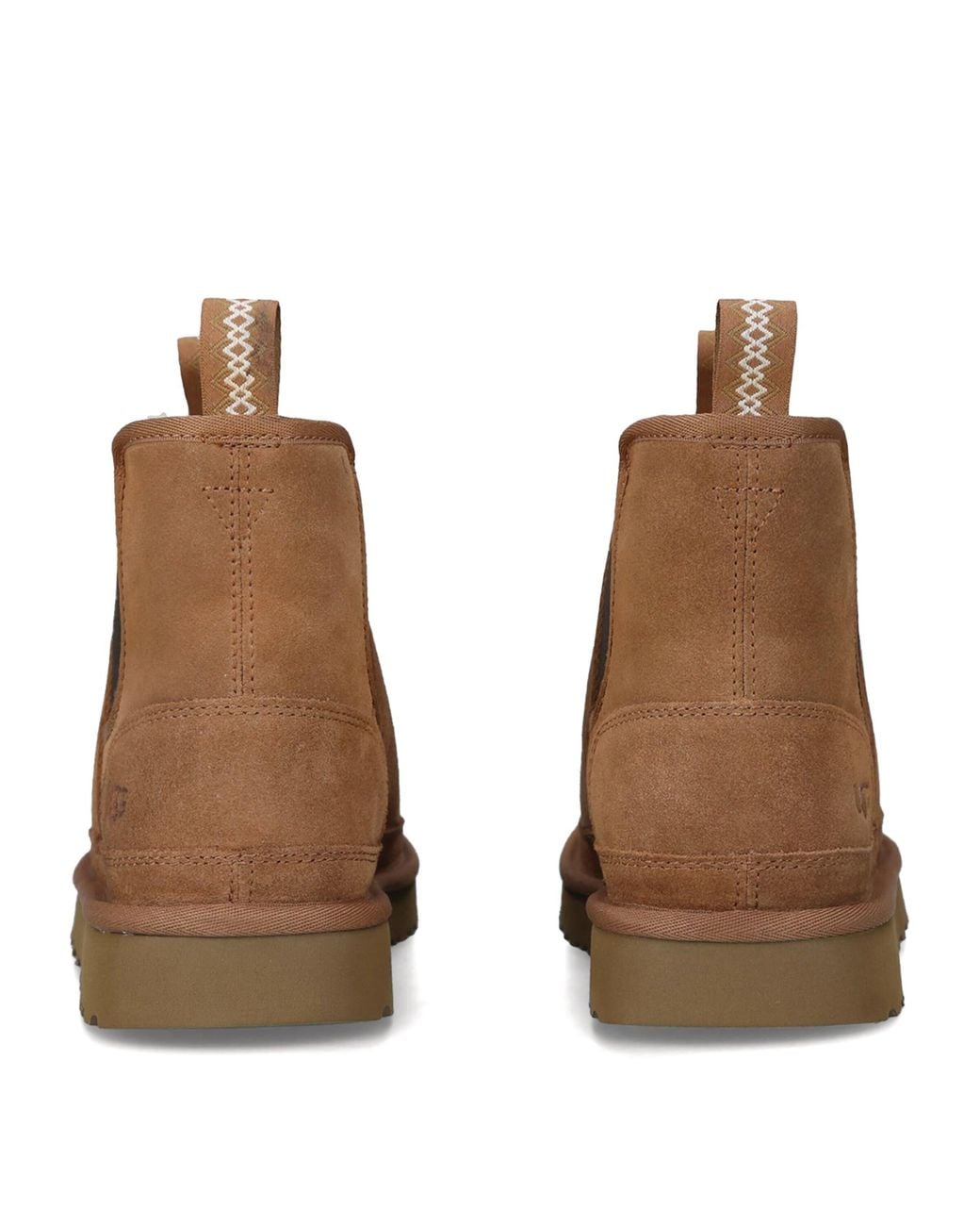 Ugg Brown Suede Neumel Chelsea Boots for men
