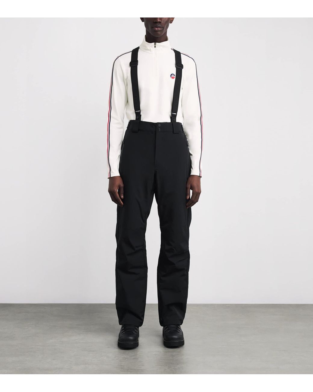 Fusalp White Powerstretch Mario Thermal Base Layer for men