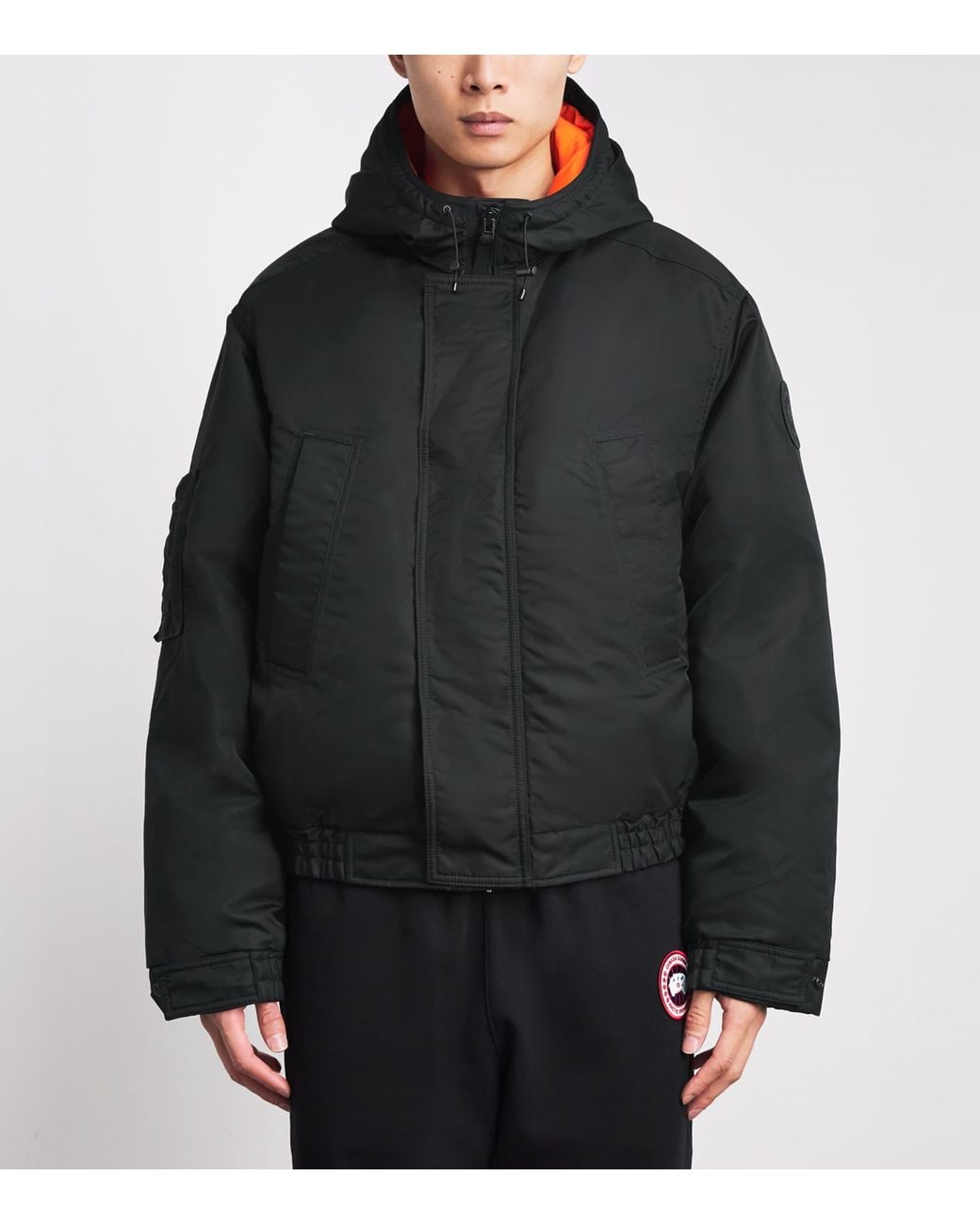 Canada Goose Black Windrow Down Jacket for men