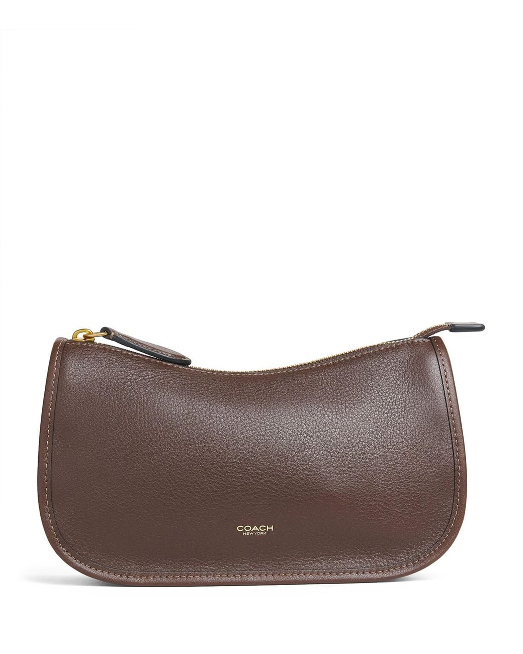 COACH Brown Leather Waverly Shoulder Bag