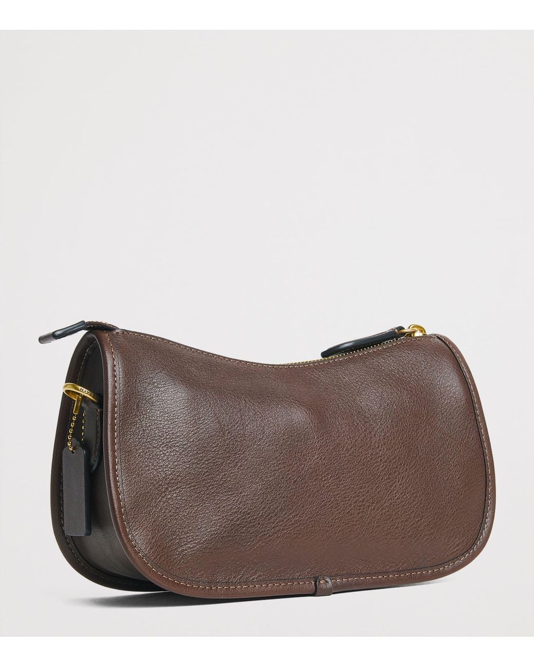 COACH Brown Leather Waverly Shoulder Bag