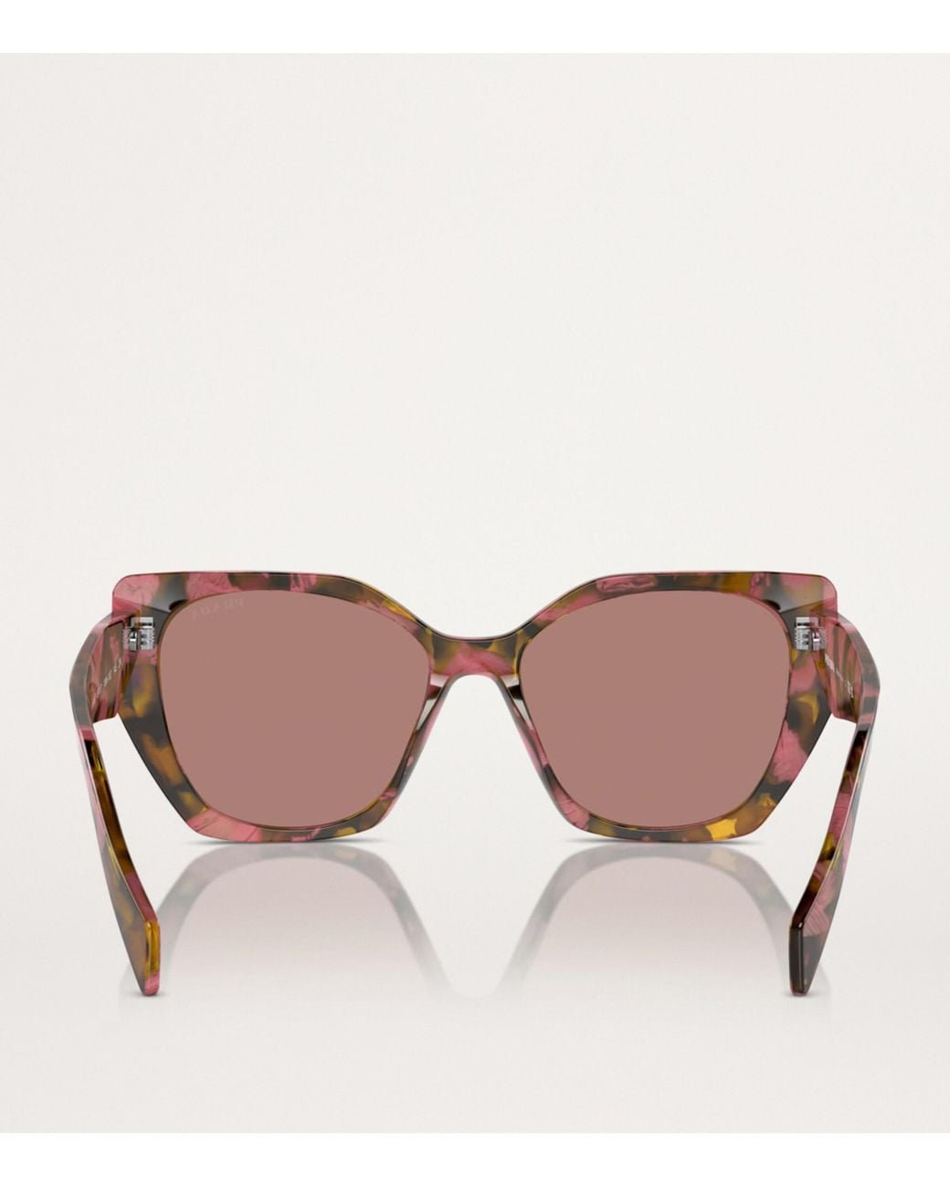Prada Brown Acetate Pr 19Zs Sunglasses