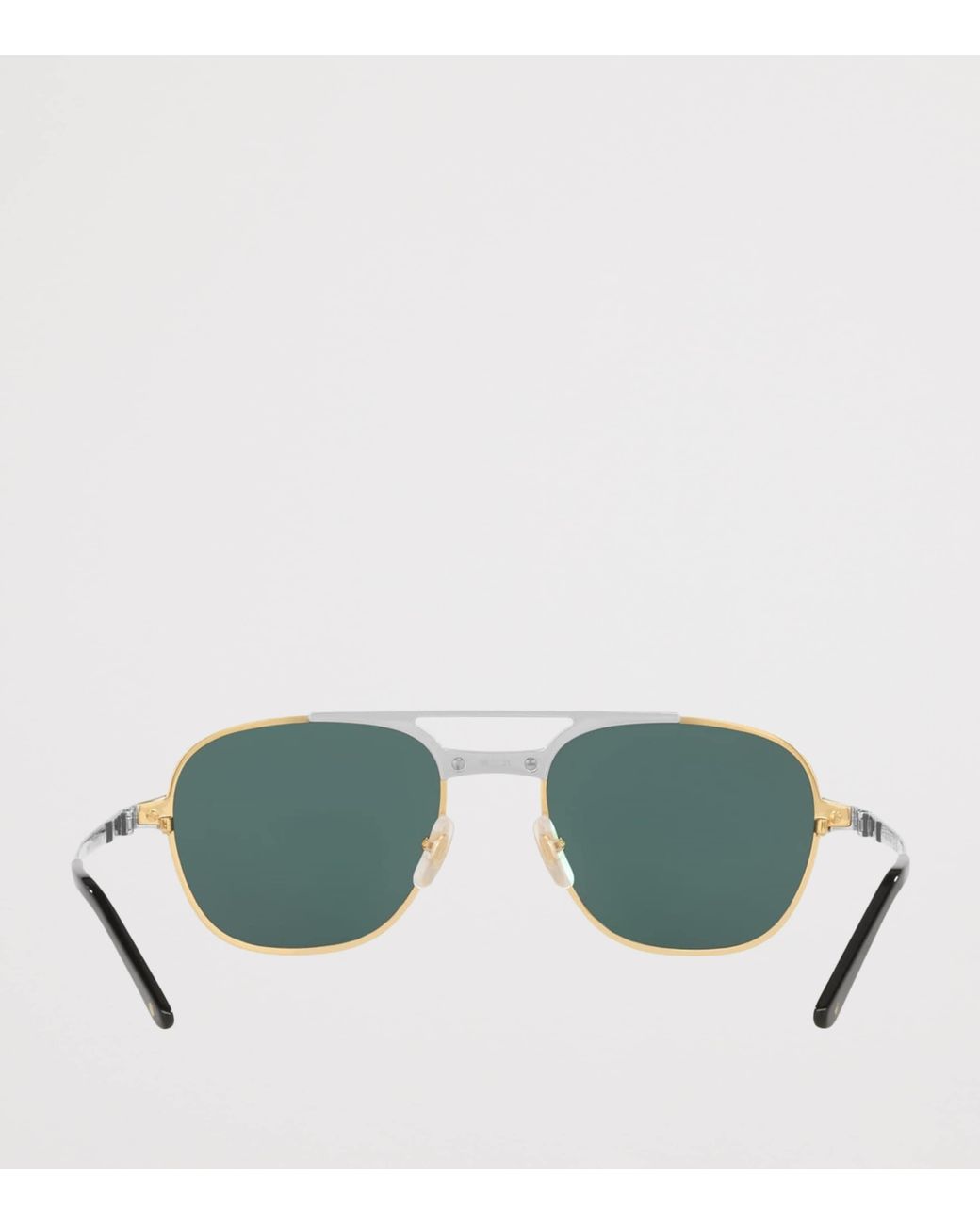 Cartier Green Metal 06L001758 Sunglasses for men