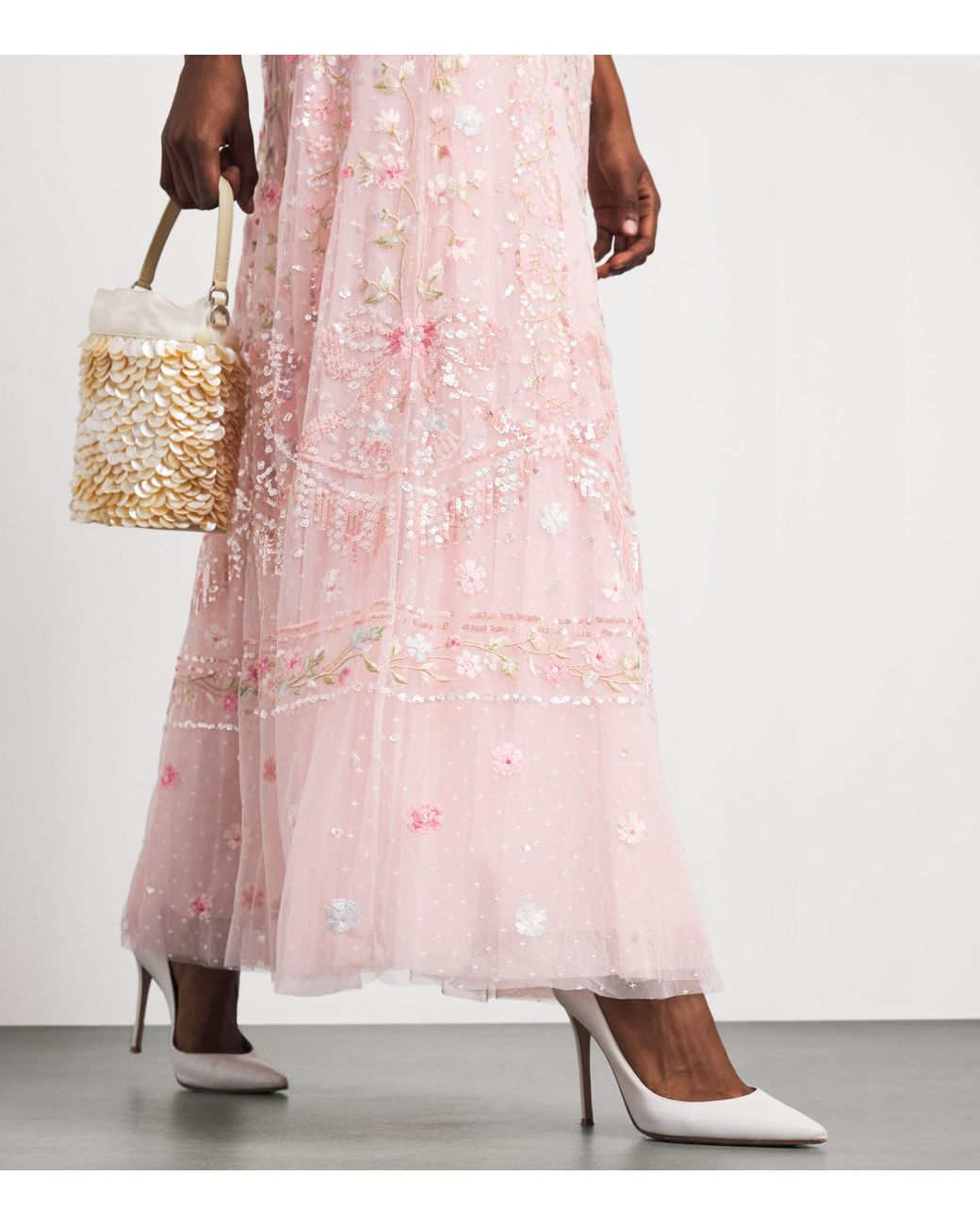 Needle & Thread Pink Rococo Ribbon Gown