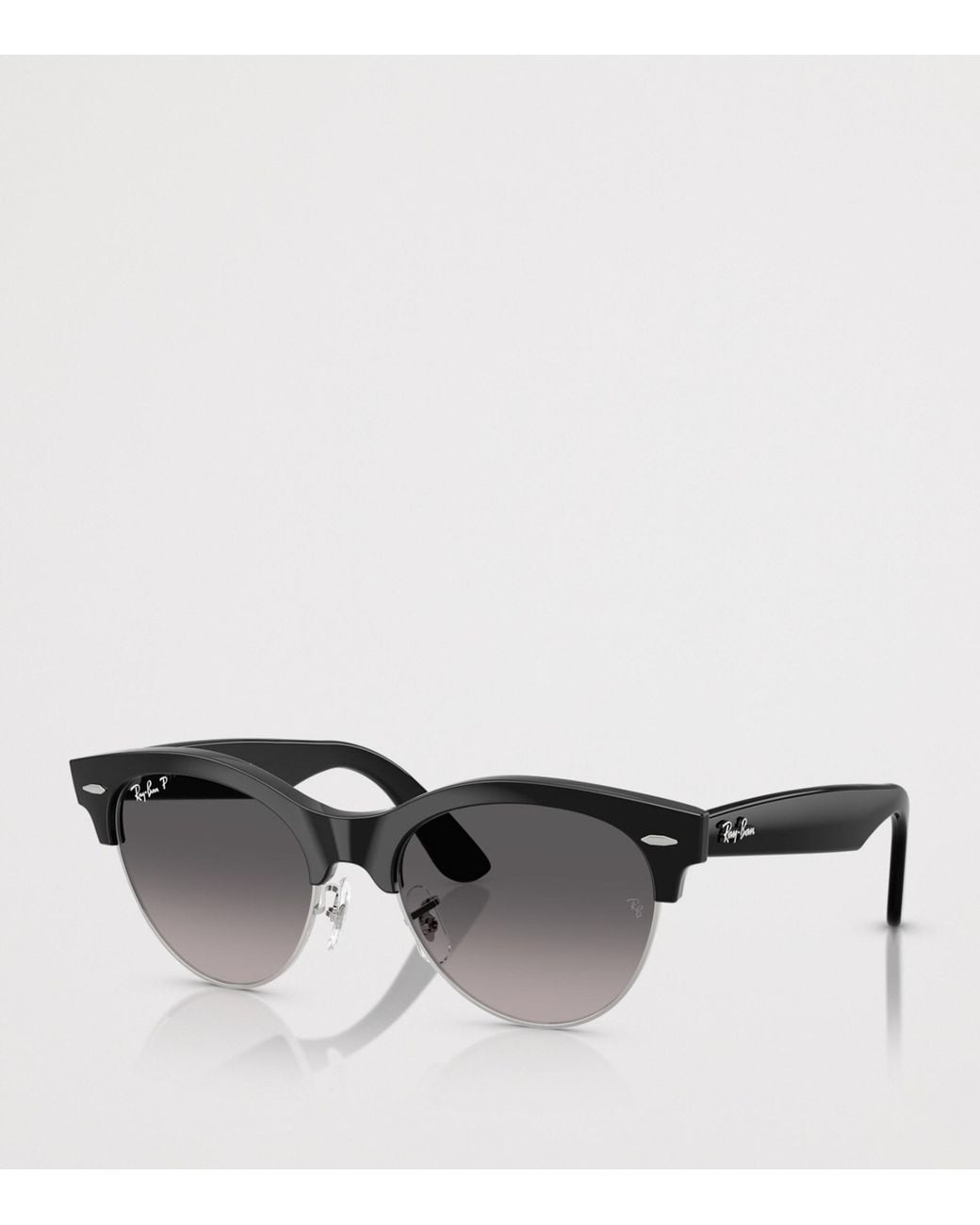 Ray-Ban Black Rb2341 Clubmaster Way Square Sunglasses