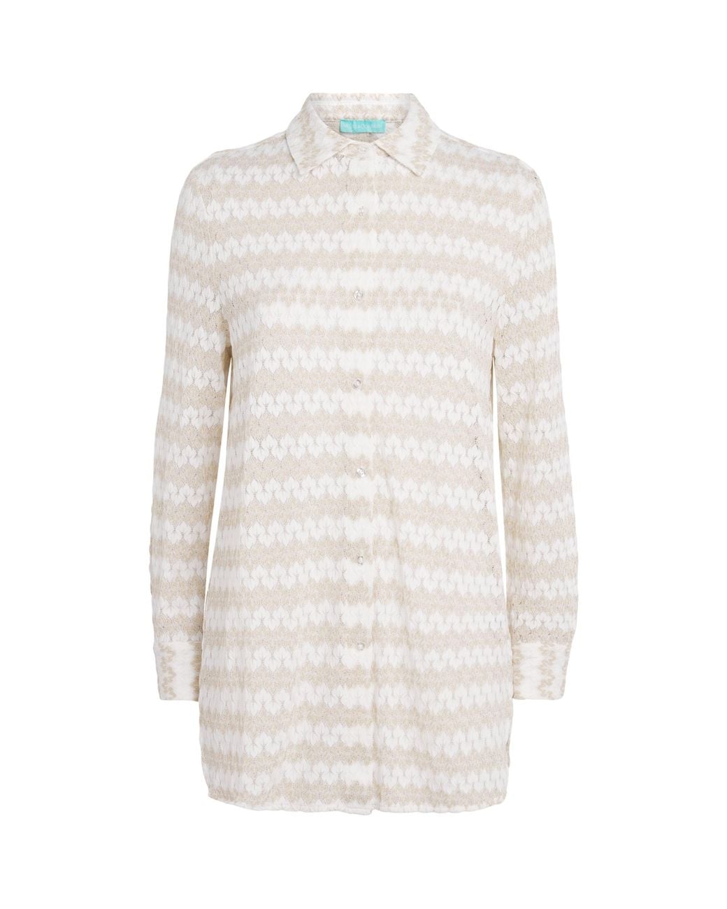 Melissa Odabash White Daria Beach Shirt