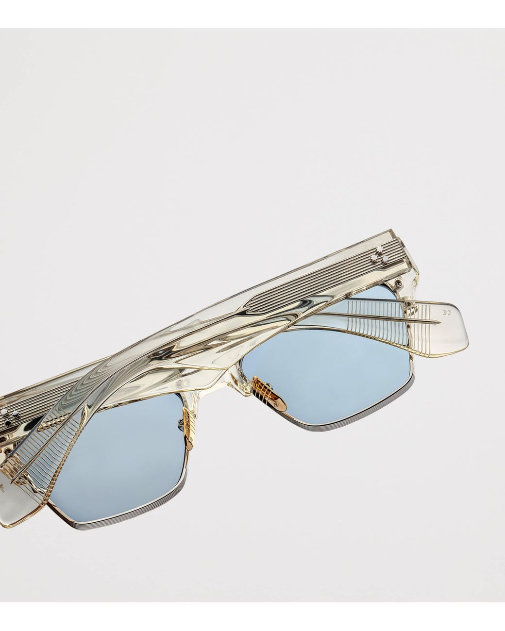 Jacques Marie Mage Blue Bugsy Sunglasses for men