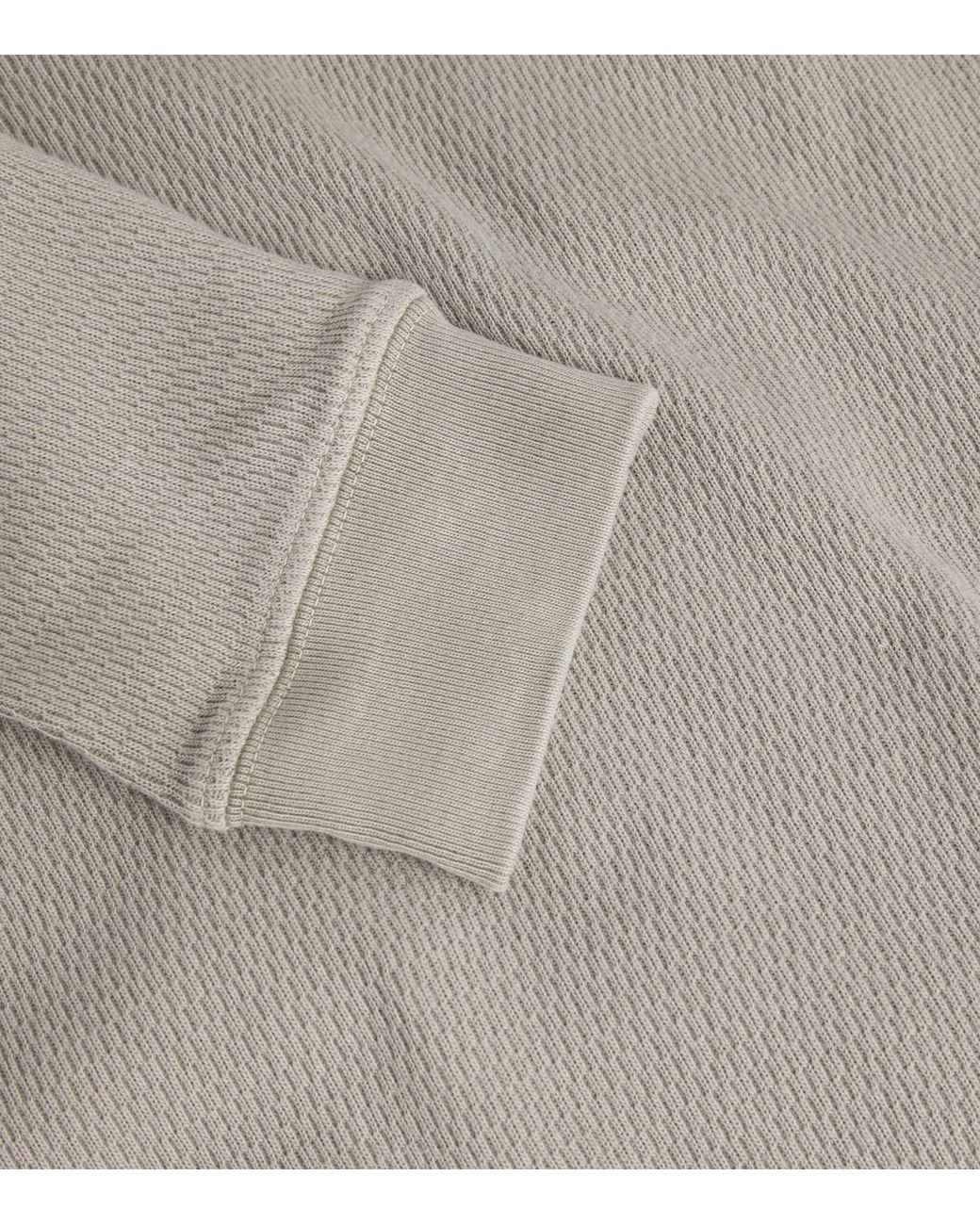 Citizens of Humanity Gray Cotton Waffle-Knit Sweatshirt for men