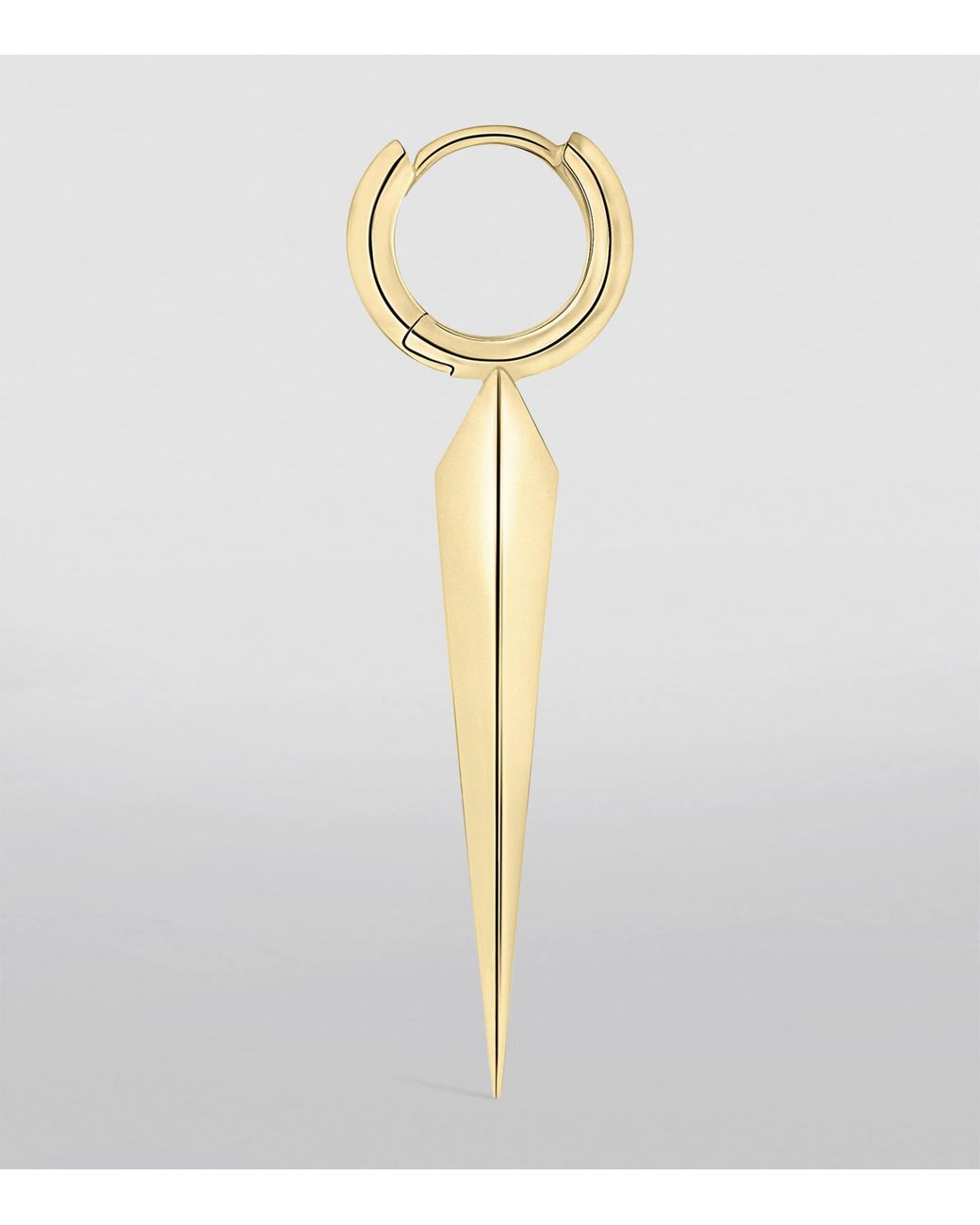 Maria Tash Metallic Faceted Grand Spike Hoop Earring