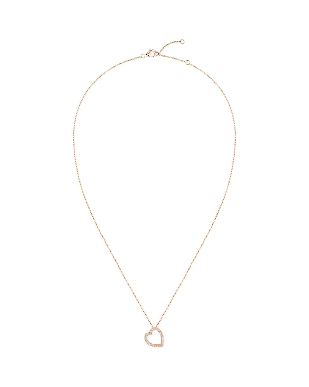 Repossi White And Diamond Antifer Pendant Necklace