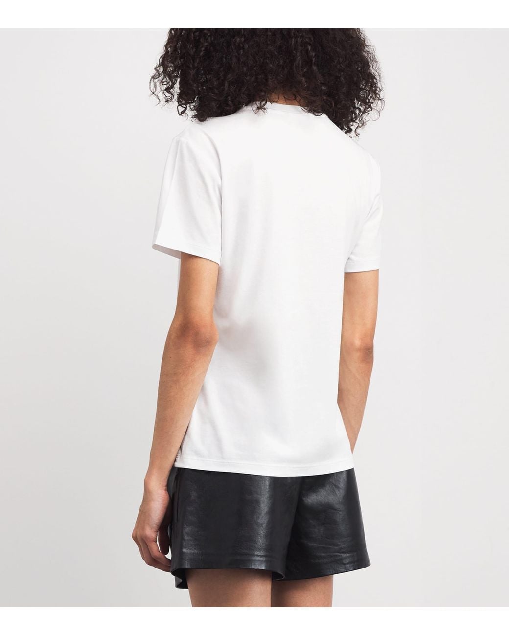 Barbour White Cotton Bedale T-Shirt