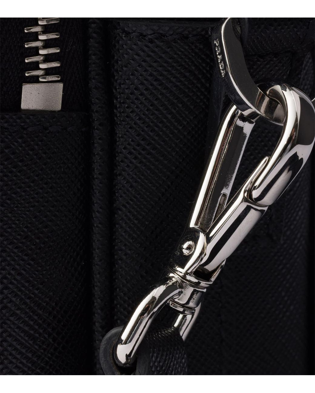 Prada Black Saffiano Leather Cross-Body Bag for men