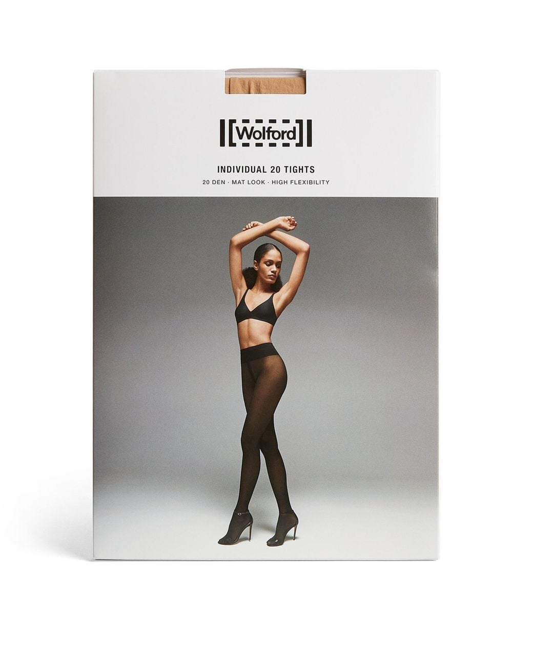 Wolford Gray Individual 20 Tights
