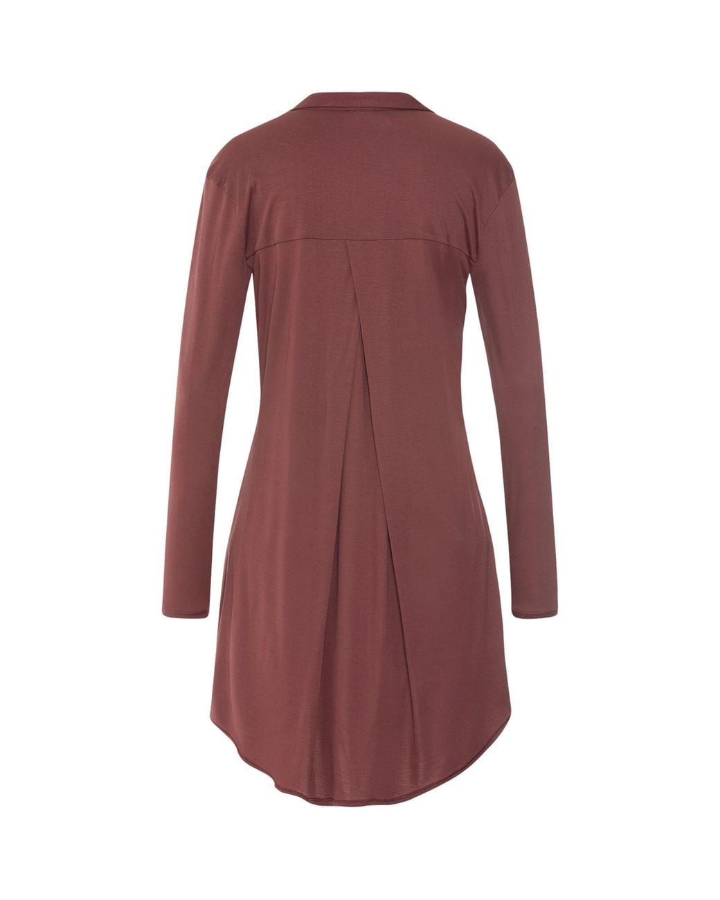 Hanro Red Modal-Silk Grand Central Nightdress