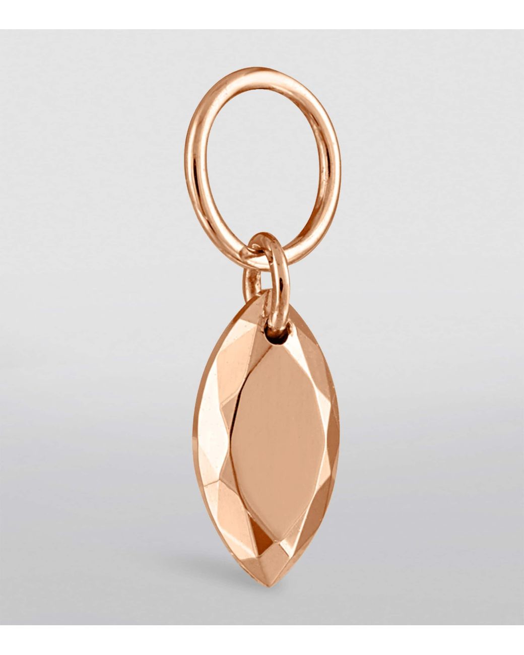 Maria Tash Metallic Faceted Marquise Charm