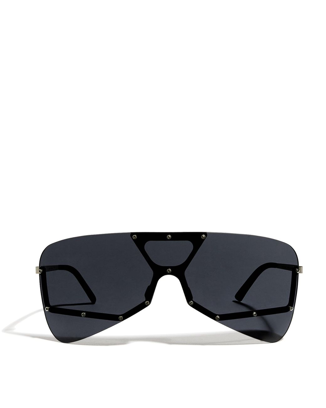 Rick Owens Blue Shield Sunglasses for men
