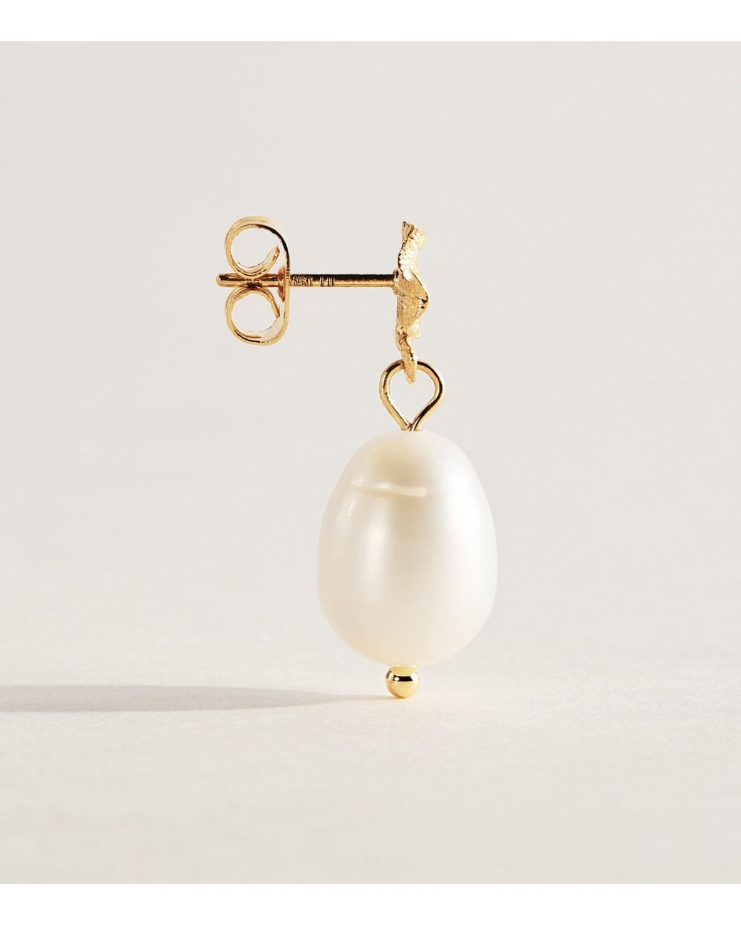Anni Lu Natural Freshwater Pearl Shell Drop Earrings
