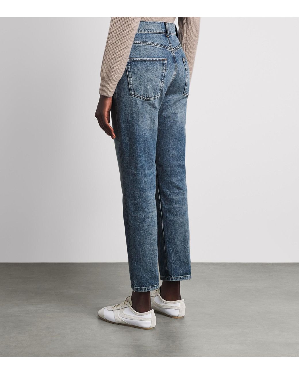Sandro Blue Straight Jeans