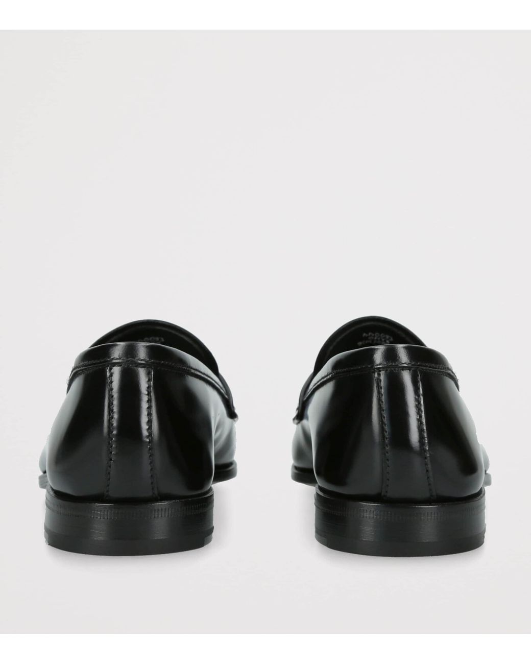 Church's Black Polished Fumé Leather Onyx Loafers
