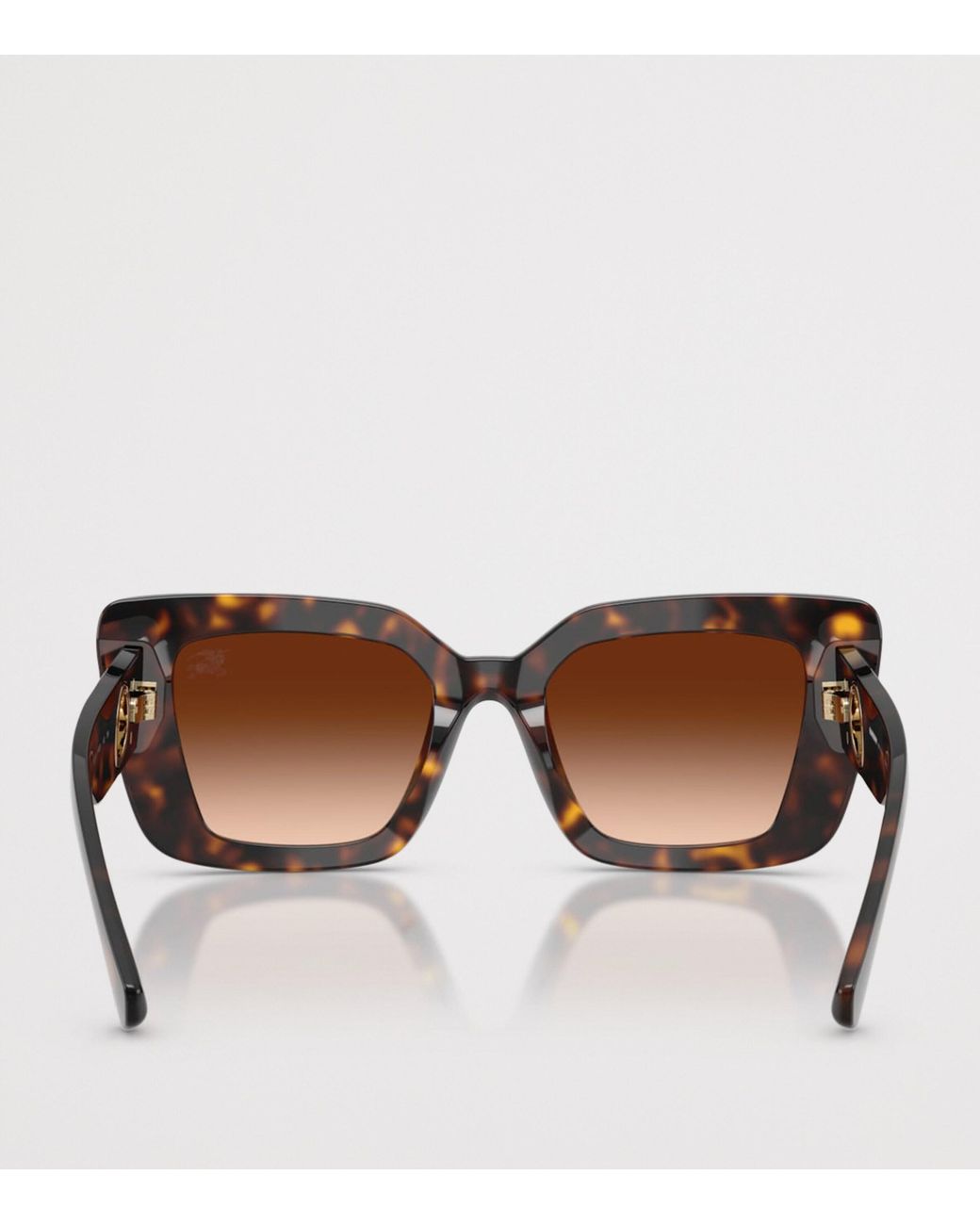 Burberry Brown Oversized Cat Eye Sunglasses