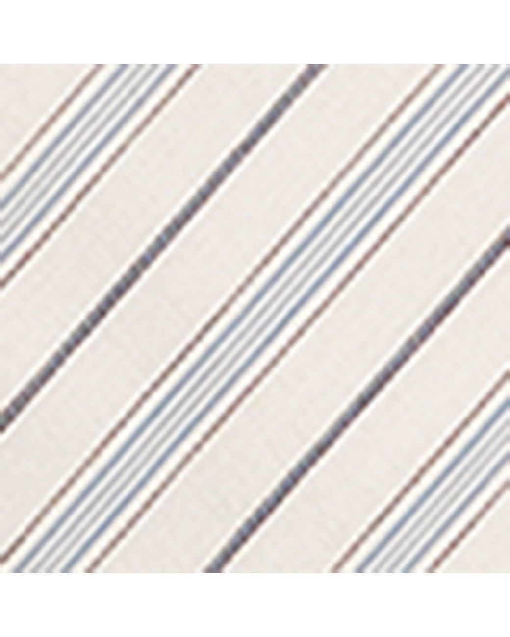 Paul Smith White Shirting Stripe Tie for men