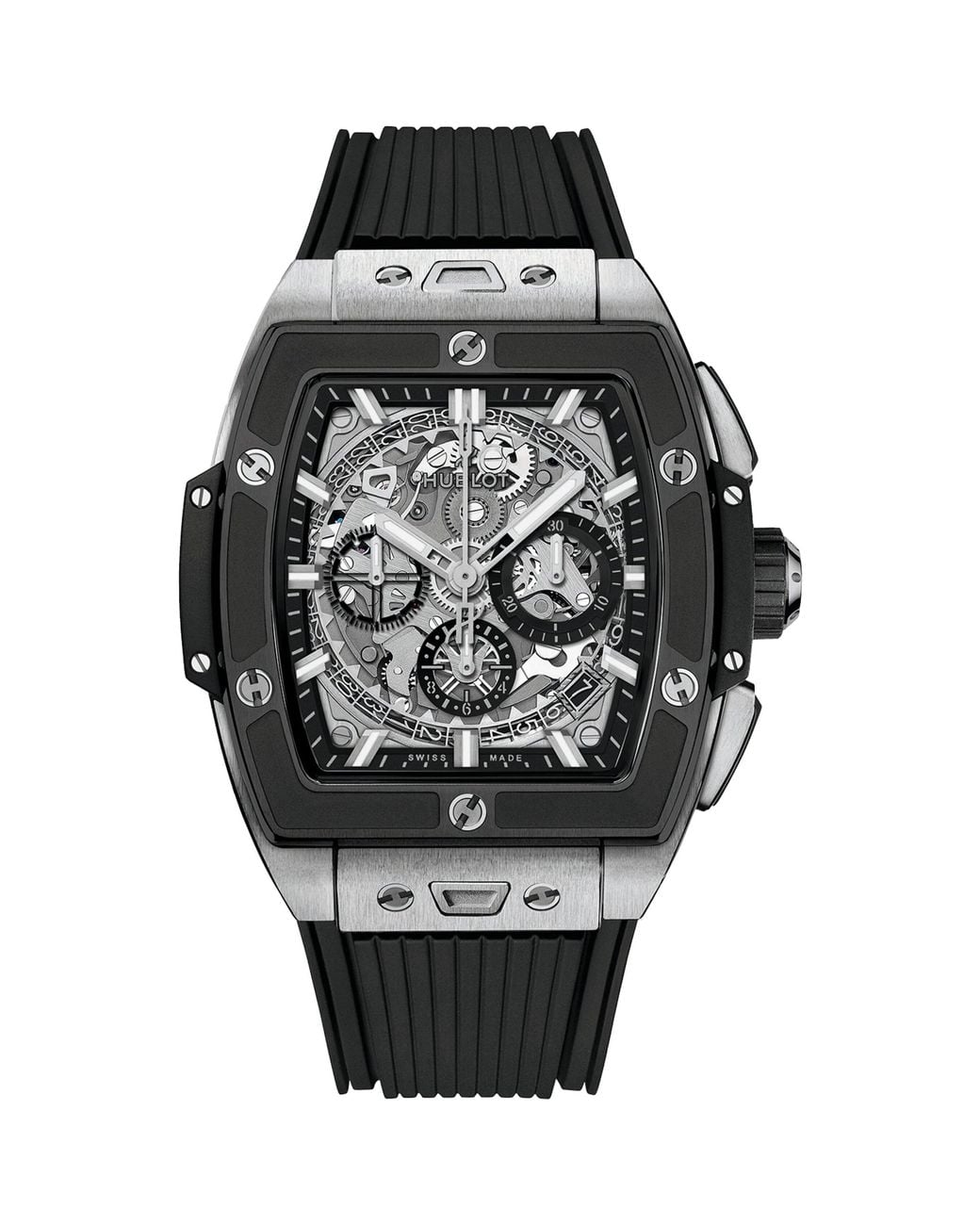 Hublot Black Titanium And Ceramic Spirit Of The Big Bang Chronograph Watch