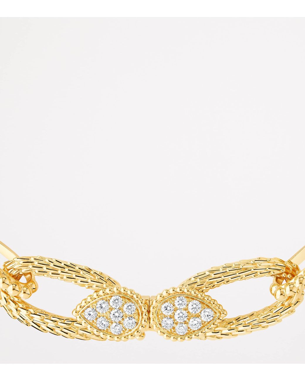 Boucheron Metallic And Diamond Serpent Bohème Vintage Bracelet