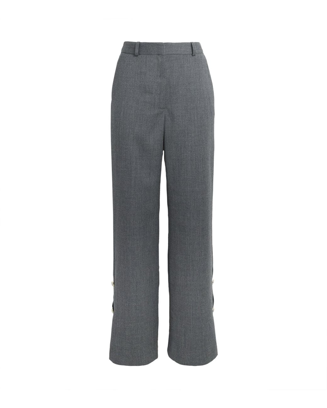 Claudie Pierlot Gray Virgin Wool Trousers