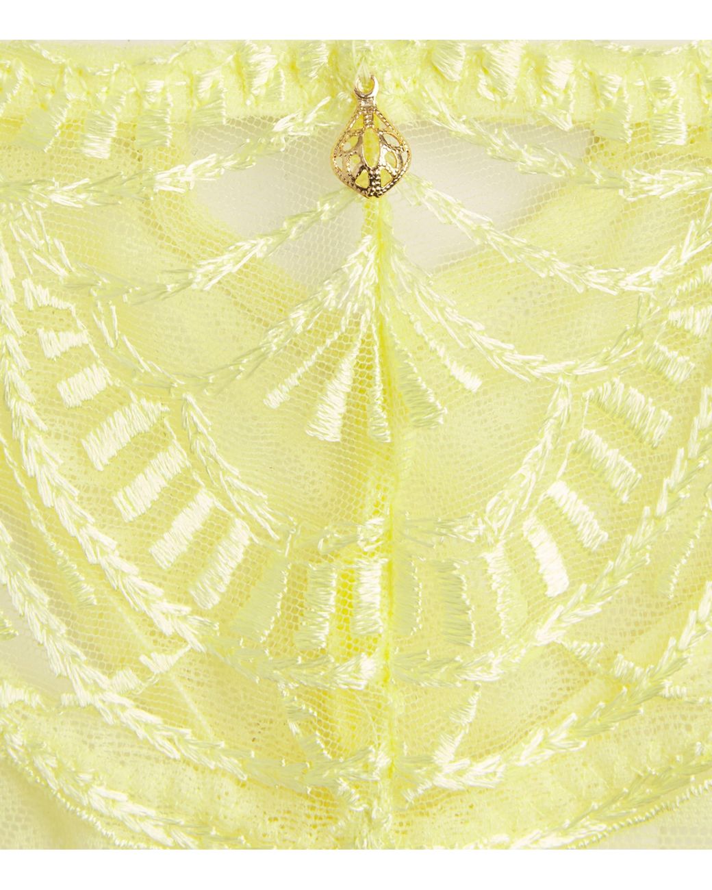 Aubade Yellow Cotton Vibes Tanga