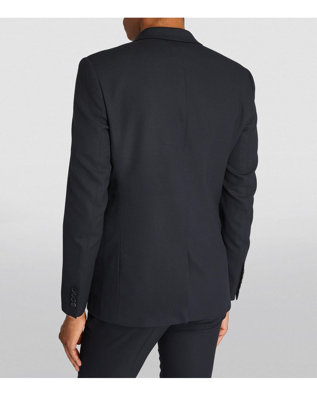 Sandro Blue Wool Suit Jacket for men